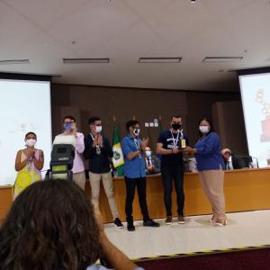Fotos da Solenidade de Premiação da III OBESQ 2021