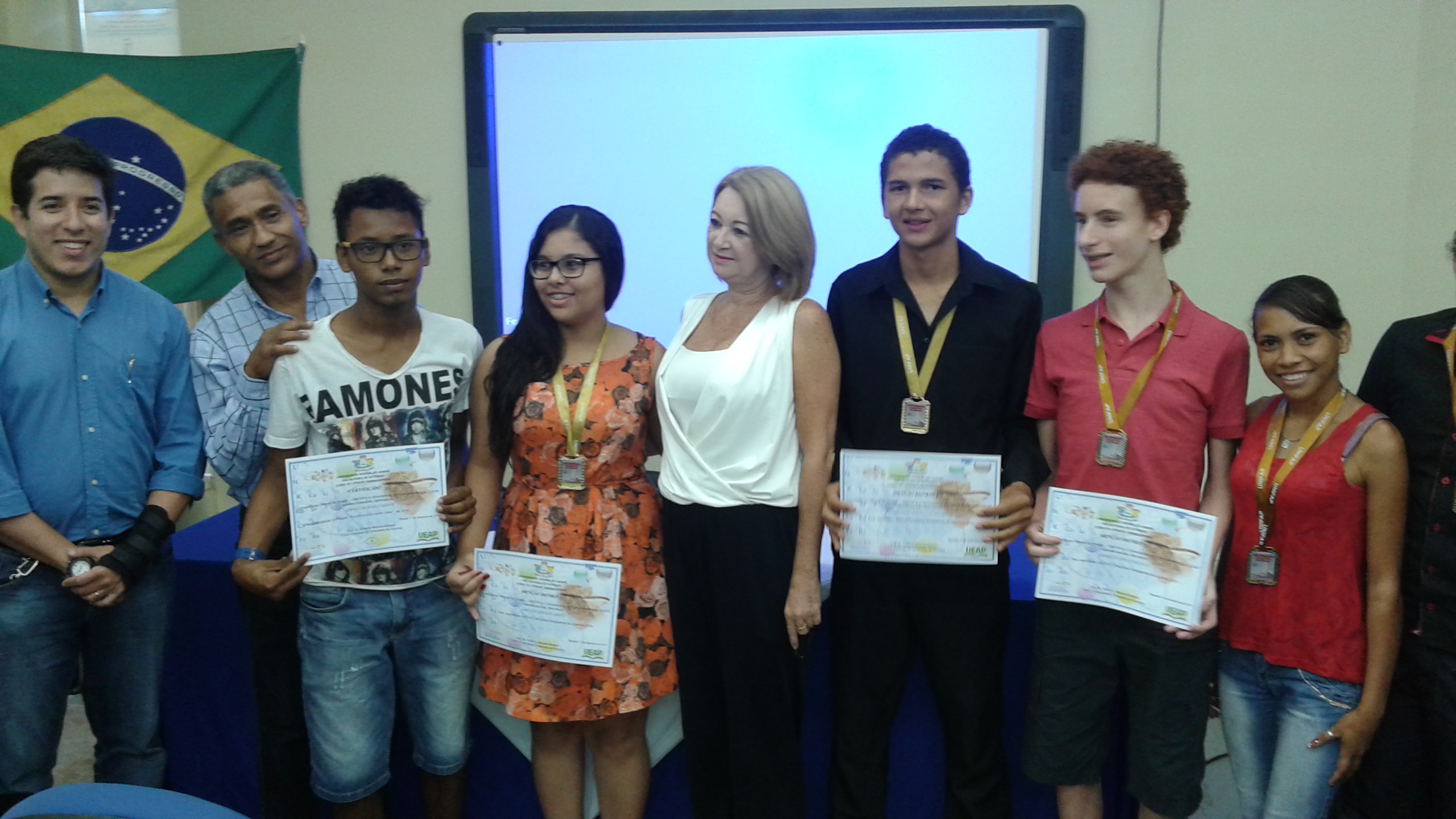 PREMIAÇÃO OLIMPÍADA DE QUÍMICA 2014