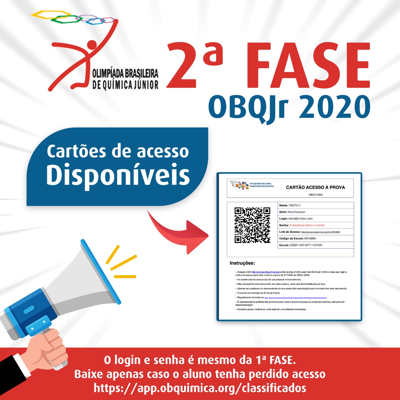 Olimpíada Brasileira de Química Júnior Segunda Fase